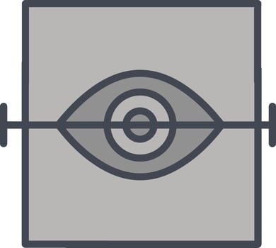 Eye Scan Vector Icon