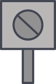 Do Not Disturb Vector Icon