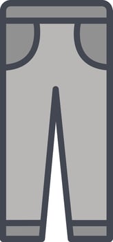 Trousers Vector Icon