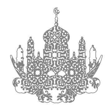 Islamic decoration ornamental for greeting card png