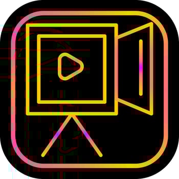 Video Recording Vector Icon