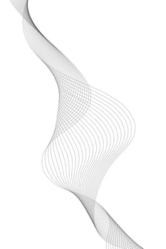 Abstract Wavy Lines. EPS10 vector