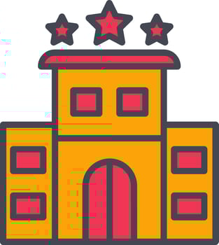 Hotel Vector Icon