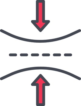 Elasticity Vector Icon