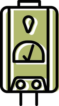 Water Boiler Vector Icon