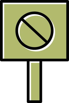 Do Not Disturb Vector Icon