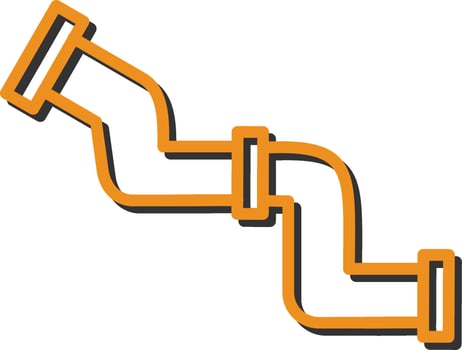 Water Pipe Vector Icon