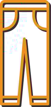Trousers Vector Icon