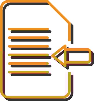 Import Document Vector Icon