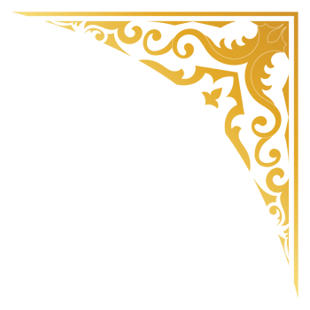 Gold vintage baroque corner ornament retro pattern antique style acanthus. Decorative design filigree calligraphy. You can use for wedding decoration of greeting card and laser cutting. png