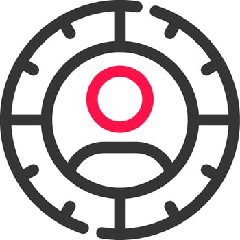 Target Audience Creative Icon Design vector