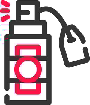 Perfume Creative Icon Design vector