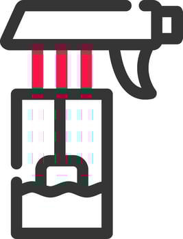 Spray Creative Icon Design vector