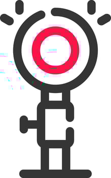 Light Creative Icon Design vector