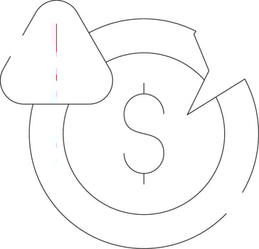 Line Two Color Design vector