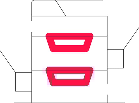 Copy Machine Creative Icon Design vector