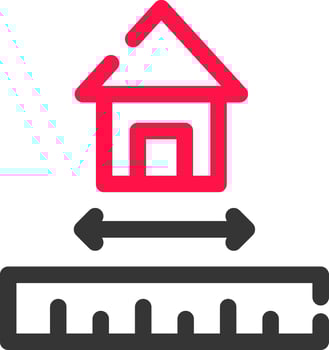 Measure Creative Icon Design vector