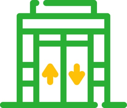 Line Two Color Design vector