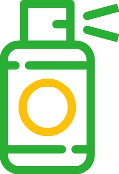 Hairspray Creative Icon Design vector