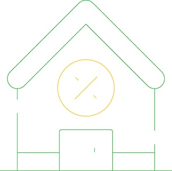Home Office Tax Deduction Creative Icon Design vector