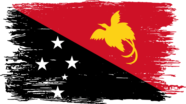 Papua New Guinea flag brush png