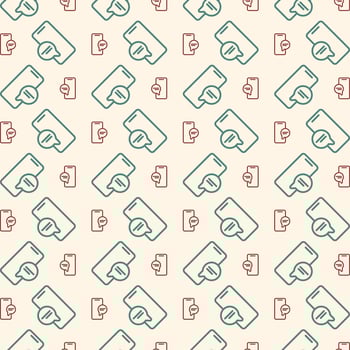 Feedback unique trendy multicolor repeating pattern vector illustration background