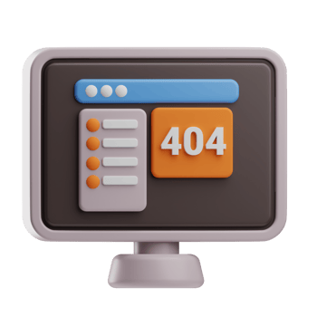 Object Computer Programming Error 3D Illustration png