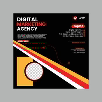 Social Media Post vector