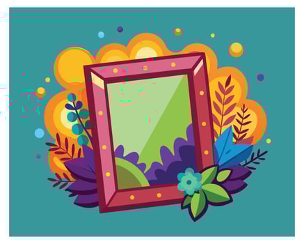 Photo frames vector illustration design