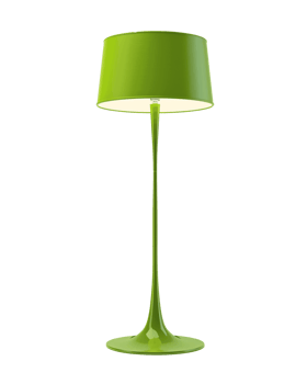 AI generated Different style and color lamp for interior design with transparent background png