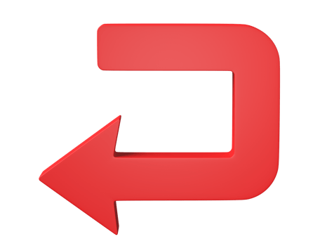 3D Arrow icon Isolated on transparent background png
