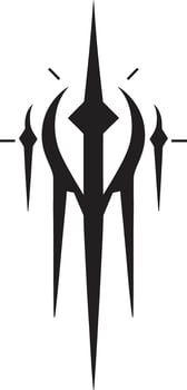 Circuit Couture Elegant Monochrome Symbol for Cybernetic Lovers Digital Dynamics Sleek Black Icon Featuring Cybernetic Vector Logo