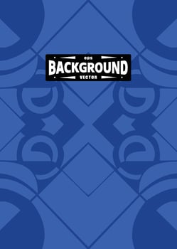 Blue Abstract Background With Geometric Pattern Vector Eps For Sublimation Texture