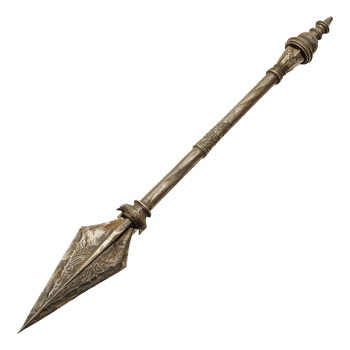 AI generated Ancient war spear isolated on transparent background png