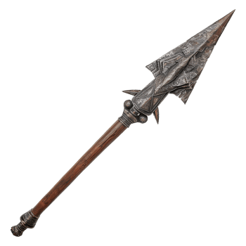 AI generated Ancient war spear isolated on transparent background png