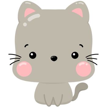 Little cute cat png