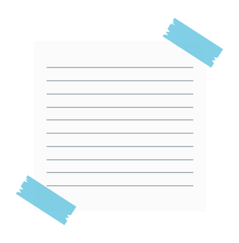 Paper sticky note png