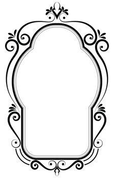 vintage horizontal frame Label lines for making catalogs and brochures for coffee shops and boutiques. png