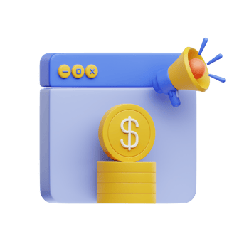 3D Illustration marketing content png