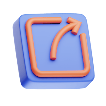 3D Illustration share png