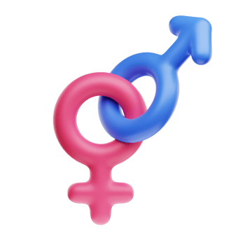 3D Illustration gender png