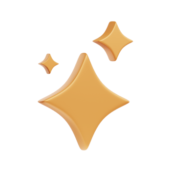 3D Illustration spark png