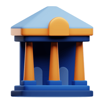 3D Illustration Law courthouse png