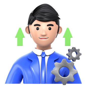 3D Illustration Business productivity png