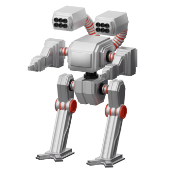 3D Illustration Robot Technology robot fighter png