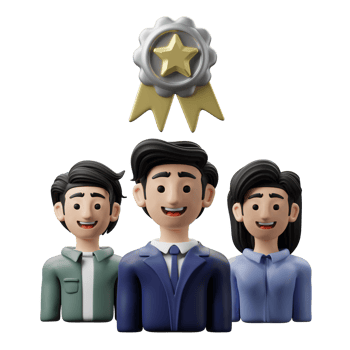 3D Illustration Business Teamwork excellence png