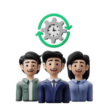 3D Illustration Business Teamwork productivity png