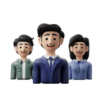 3D Illustration Business Teamwork png