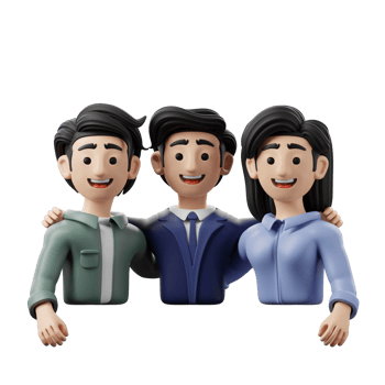 3D Illustration Business Teamwork Unity png