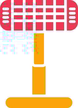 Infrared Heater Vector Icon